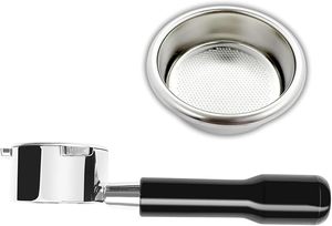Porte-filtre sans fond compatible avec les machines à expresso <span class=keywords><strong>Breville</strong></span> <span class=keywords><strong>Barista</strong></span> <span class=keywords><strong>Express</strong></span>, 54 mm, 18 à 20 g - Product Image 2