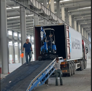 Chariot à roues <span class=keywords><strong>mini</strong></span>-dumper compact électrique télécommandé, chariot électrique surpuissant, transporteur 500 kg, CE EPA - Product Image 6