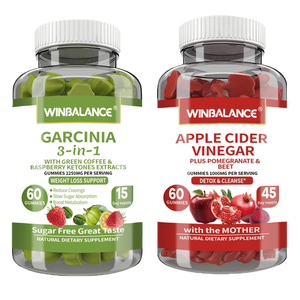 ओम निजी लेबल गार्सिनिया कैंबोगिया एव गुम्मीज़ वजन घटाने के लिए वसा बर्नर भूख सुप्रेसेंट चयापचय बूस्टर पूरक - Product Image 6