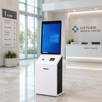 Kiosque de paiement en libre-service vertical personnalisable LeHua de 32 pouces avec écran tactile, lecteur QR/IC/carte et imprimante de reçus