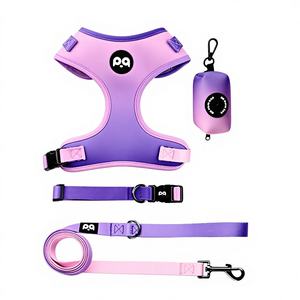 Ensemble laisse et <span class=keywords><strong>harnais</strong></span> pour <span class=keywords><strong>chien</strong></span>, motif imprimé, solide, non rétractable, style <span class=keywords><strong>harnais</strong></span> - Product Image 2