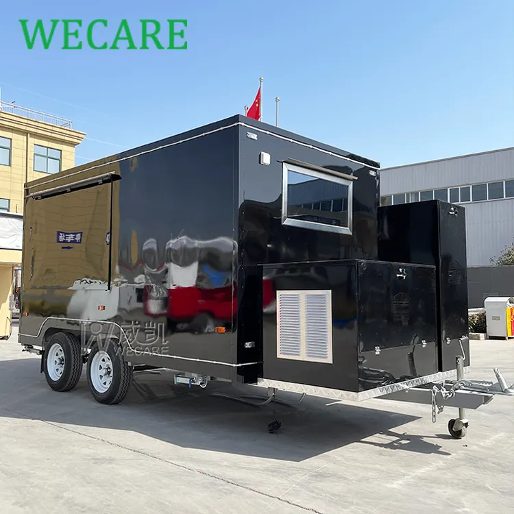 WECARE Carritos De Comida Movil Vending Foodtruck Mobile Bar Trailer Ice Cream Truck Food Cart and Food Trailers Fully Equipped