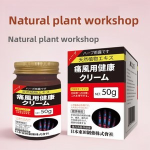 Japon Douleurs articulaires Pommade de massage Baume corporel Crème hydratante anti-acide pour adultes Élimine l'enflure des doigts et des orteils - Product Image 2