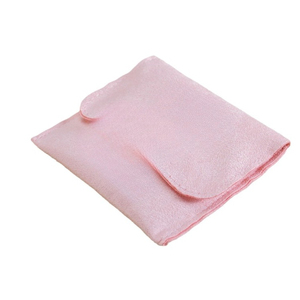 Bolsa de Tela Rectangular de Microfibra de Lujo para Guardar Joyas, Collares y Pendientes, de la Fábrica Fuchen Source, con Compartimento Oculto - Product Image 5