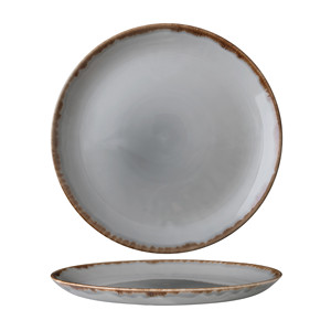 Plato de Cena Gris Dudden Harvest, Decorado a Mano, Cerámica, 26 cm, Suministros para Restaurantes, Vajilla para Catering, Venta al por Mayor - Product Image 1