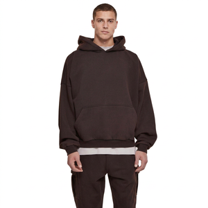 Sudadera con Capucha de Felpa Francesa Vintage 100% Algodón, Corte Regular, Diseño con Cremallera, Ropa Urbana de Invierno para Hombre - Venta al Por Mayor FINER - Product Image 1