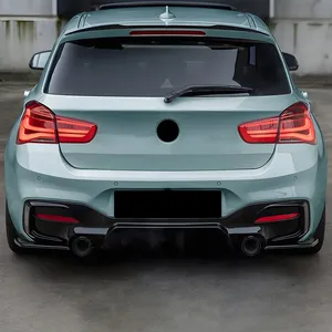 StarNav สำหรับรถยนต์ซีรีส์ 1 F20 F21 LCI M Sport ปี 2015-2019 ชุดแต่งดิฟฟิวเซอร์กันชนหลัง สปอยเลอร์ลิ้นหน้า คิ้วกันชนหน้า มุมกันชนหลัง มุมกันชนหน้า - Product Image 6