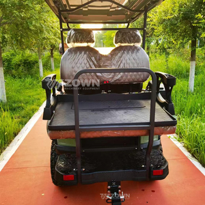 Voiturette de golf électrique personnalisée à 4 roues, certifiée CE, batterie lithium 48V, faible bruit, pour transport quotidien en villa, site touristique, club de golf - Product Image 5