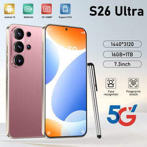 Téléphone mobile original S26Ultra 5G, grande mémoire 16+1TB, appareil photo ultra-clair 78MP+108MP - Product Image 1