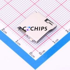 ZX-TF-481.8J SD Card / Memory Card Connector SMD Connector Self-Return Type MicroSD Card (TF Card) Card Holder 1.85mm - Product Image 1