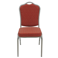 Chaise de banquet de luxe pour hôtel, en acier empilable, spécifications de l'empilage, chrome moderne, utilisée