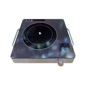 เตาอินฟาเรดแบบหัวเดียวเตาอินฟราเรดเตาเซรามิกแก้วคริสตัลสีดำ - Product Image 3