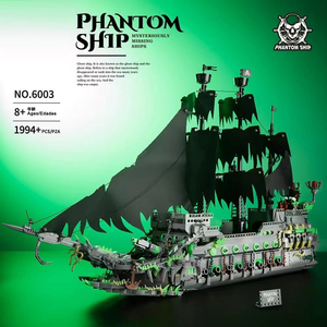 <span class=keywords><strong>Bateau</strong></span> pirate voilier brique modèle bricolage assemblage créatif voilier affichage blocs de construction ensemble pour enfants <span class=keywords><strong>adulte</strong></span> cadeau d'anniversaire - Product Image 3