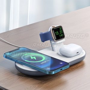 แท่นชาร์จไร้สายแม่เหล็ก Mcdodo 3-in-1 รองรับ QC PD ชาร์จเร็วสูงสุด 20W สำหรับ iPhone และ Apple Watch - Product Image 6