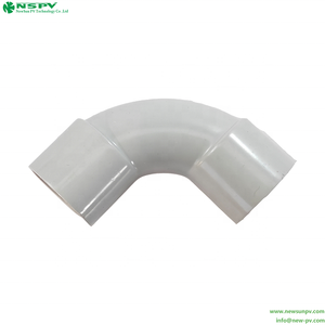 Codo de PVC Sólido de Alta Resistencia, Color Gris, 90 Grados, 25 mm de Diámetro Interior, 66 mm de Longitud, <span class=keywords><strong>Tubo</strong></span> <span class=keywords><strong>Corrugado</strong></span> Flexible Eléctrico - Product Image 4