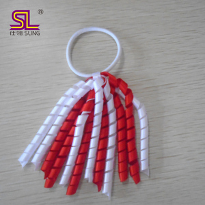 6 pollici nastro di gros grain ricci Korker fiocchi per capelli <span class=keywords><strong>con</strong></span> cravatte elastiche - Product Image 2