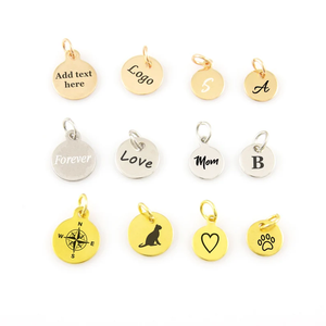 사용자 정의 매력 브랜드 보석 태그 로고 사용자 정의 목걸이 펜던트 925 스털링 실버 보석 로고 보석 가격표 - Product Image 4