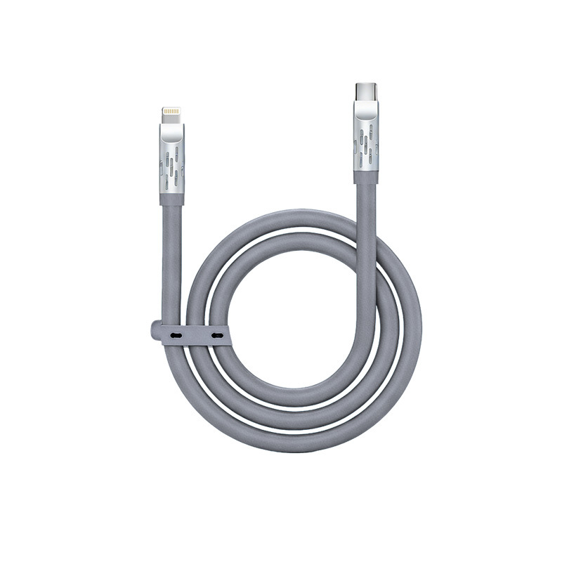 Grey 3A Max High Current Cord 5 Core Pure Copper Wire