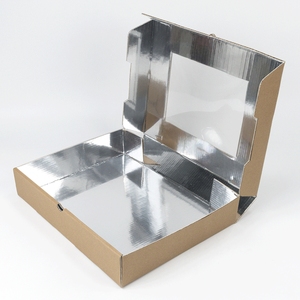 Scatola di imballaggio scatola di cartone corrugata di alta qualità per la consegna di fascia alta scatole per <span class=keywords><strong>Pizza</strong></span> per uso industria alimentare - Product Image 2