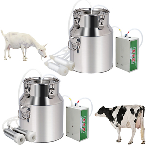 Máquina <span class=keywords><strong>de</strong></span> Ordeño <span class=keywords><strong>de</strong></span> Vacas <span class=keywords><strong>de</strong></span> Gran Capacidad <span class=keywords><strong>de</strong></span> 14L, Máquina <span class=keywords><strong>de</strong></span> Ordeño Recargable con Velocidad <span class=keywords><strong>de</strong></span> Pulso para Vacas Lecheras - Product Image 6