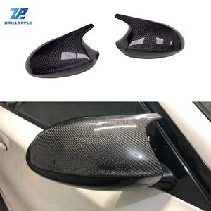 ฝาครอบกระจกมองข้างคาร์บอนไฟเบอร์ทรง <span class=keywords><strong>M</strong></span> สำหรับ BMW ซีรีส์ 3 รุ่น Pre LCI E82 E87 E90 E92 E93 แต่งรถ - Product Image 1