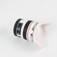 Tasse d'objectif d'appareil photo en acier inoxydable tasse d'appareil photo au design classique