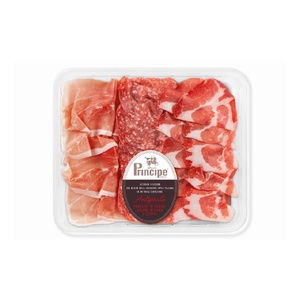 Plato de Embutidos de Cerdo Italianos Premium Sin Gluten, Listos para Comer, Marca Principe, Sin Alérgenos, Ideal para Fiestas - Product Image 1