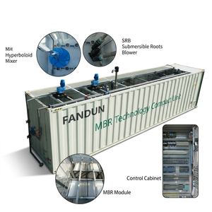 Nuevas Plantas Compactas de Tratamiento de Aguas Residuales Industriales MBBR, Plantas de Tratamiento de Aguas Residuales en Contenedores MBBR para Plantas de Aceite de <span class=keywords><strong>Palma</strong></span> - Product Image 4
