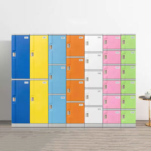 Casillero de almacenamiento de plástico impermeable gimnasio piscinas Abs casillero armario personal trabajador gabinete con cerradura de llave electrónica - Product Image 1