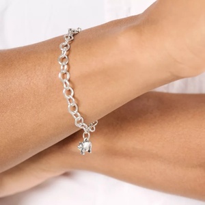 Encantadores Dijes de Cerdo DIY de Plata de Ley 925, Colgantes de Granja <span class=keywords><strong>para</strong></span> Niños y Amantes de Mascotas, Dijes Personalizados - Product Image 5