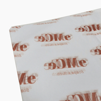 Papier de couleur 17gsm avec logo personnalisé pour la décoration emballage emballage papier de soie coloré recyclé de haute qualité