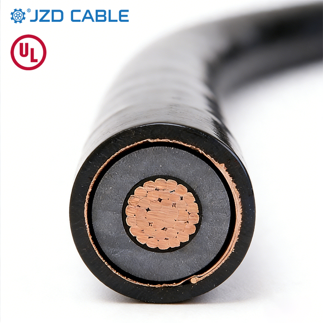 JZD OEM/ODM UL1072 EPR/CTS/PVC Power Type MV-105 Cable 15kV Copper Sunlight Resistant - for Direct Burial MV Cable