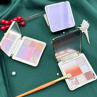 Palette de Maquillage Multifonction Personnalisable : Fard à Joues Dégradé, Ombre à Paupières Mate et Scintillante, Teintes Mélangeables pour Tenues Quotidiennes et de Soirée