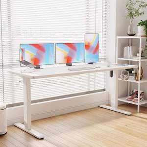 Bureau <span class=keywords><strong>debout</strong></span> électrique compact 40 pouces, hauteur réglable, 4 mémoires, ergonomique, <span class=keywords><strong>poste</strong></span> de travail <span class=keywords><strong>informatique</strong></span> pour la maison et le bureau - Product Image 3