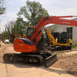 Hitachi Excavator Zaxis 75US Orange Color <b>Track</b> Type Construction Equipment 7 <b>T</b> 0.33-0.38m Yanmar Engine - Product Image 6