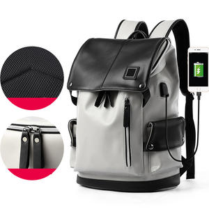 Sac à dos de voyage de loisirs de mode imperméable en PU personnalisé 2025 pour hommes et femmes Sac à dos pour ordinateur portable de voyage - Product Image 5