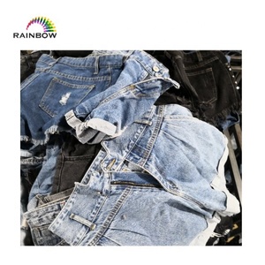 Shorts en jean d'occasion pour femmes, style coréen, qualité supérieure, en balles, premium, Ukay Ukay, décontractés - Product Image 4
