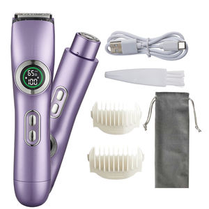 Rasoir électrique double tête IPX7, rasoir indolore, pratique pour les voyages, épilation complète du corps, meilleur épilateur pour femmes - Product Image 1