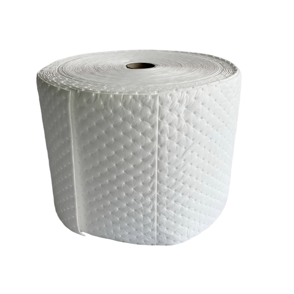 Environmental Protection Pit White Super Absorbent Heavy-duty Disposable Lint-free Non-woven Fabric Roll
