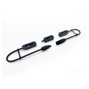 Scatola di giunzione per <span class=keywords><strong>pannelli</strong></span> <span class=keywords><strong>solari</strong></span> per cavo di <span class=keywords><strong>collegamento</strong></span> fotovoltaico MC4 a tre parti da 25A, 1500V, IP68, impermeabile per esterni - Product Image 2