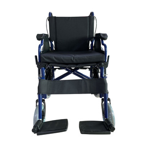 Manual Wheelchair HJK-W805B Lightweight Foldable For Elderly And Disabled Users With Iron <b>Frame</b> And Ce <b>Certification</b> - Product Image 2