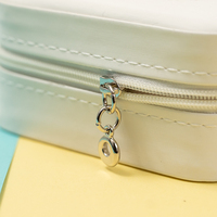 Boîte de rangement portable pour bijoux, style Asie du Sud-Est, écologique, élégante, avec fermeture éclair, personnalisable, tolérance de précision flexible, logo