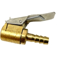 Connecteur de valve de pneu, clip de verrouillage, embout de pompe à air, 6 mm, 8 mm, gonfleur de pneu portable, embout de gonflage de pneu en laiton