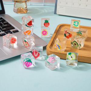 Nuevos Cubos de Hielo de Frutas con Forma de Dumpling, Coloridos y de Dibujos Animados, para Aliviar el Estrés, para Juegos de Fiesta y Regalos - Product Image 2