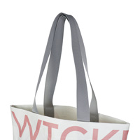Sac fourre-tout écologique de petite taille en matériau recyclé de bouteille Rpet Sac cadeau mignon pour le shopping