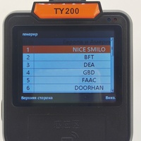 Russian Version TY200 Multi Function Locksmith Tool Clone 250-868mhz Collector Remote Maker Auto Key Programmer Machine+4 Keys