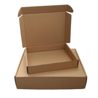 Stock Packaging Boxes NO logo Big Hard Kraft Paper Recycled Shipping Corrugated Mailer Box