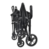 Poussette pour bébé 4 places, poussette en polyester, prix bas, landau pour bébé, poussette multifonctionnelle 2 en 1