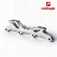 Cadre de skate en alliage d'aluminium aérospatial de niveau compétition haut de gamme CNC