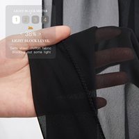 Telas de Chifón para Cortinas de Boda, Cortinas Transparentes para Fotografía, Telas para Telones de Fondo de Chifón sin Arrugas